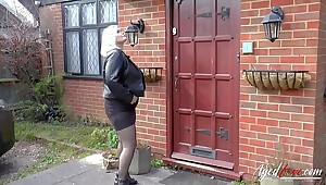 AgedLovE Hardcore Mature sex with Sales Representative