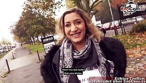 Deutsch Trkin macht Straen Alfresco Sextreffen EroCom Date echte versaute Schlampe